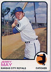 1973 Topps Baseball Cards      558     Jerry May